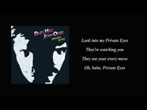 lyrics to private eyes