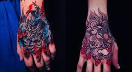 japan hand tattoo